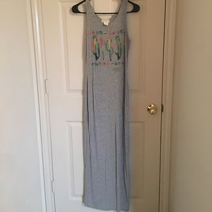 Cactus Comfy TShirt Maxi Boho